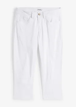 Jean slim taille mi-haute, raccourci