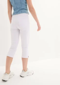 Jean slim taille mi-haute, raccourci