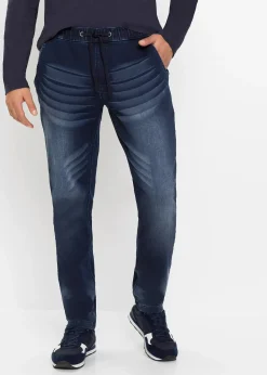Jean sweat slim, droit