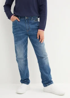 Jean thermique slim avec doublure en flanelle, fuselé