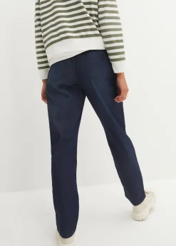 Jeans jogger, coupe droite