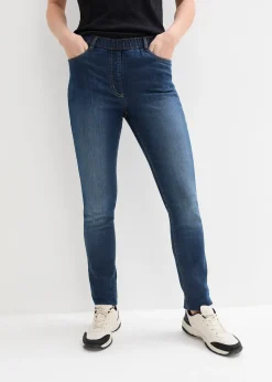 Jegging à taille mi-haute et élastiquée