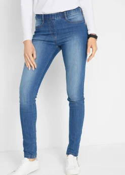 Jegging à taille mi-haute et élastiquée