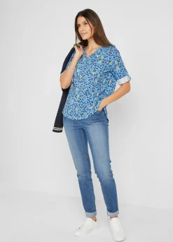 Jegging à taille mi-haute et élastiquée
