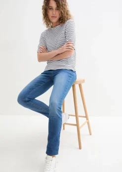 Jegging à taille mi-haute et élastiquée