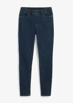 Jegging extensible, taille haute et élastiquée