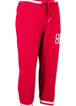 Jogging longueur 3/4 en coton extensible