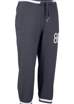 Jogging longueur 3/4 en coton extensible