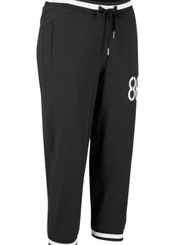 Jogging longueur 3/4 en coton extensible