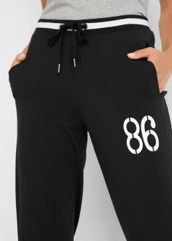 Jogging longueur 3/4 en coton extensible