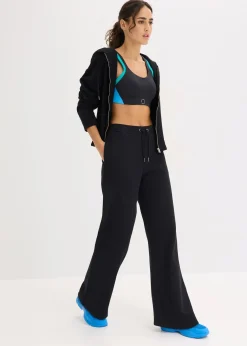 Jogging taille haute 100% coton
