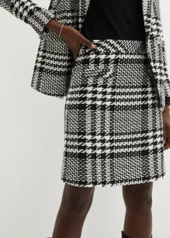 Jupe en maille bouclette