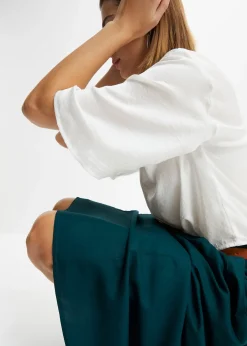 Jupe longue avec ceinture (ens. 2 pces)