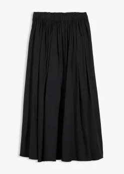Jupe longue et fluide en viscose majoritaire