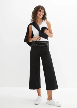 Jupe-culotte de sport à taille élastiquée