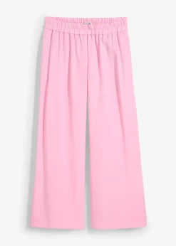 Jupe-culotte douce en viscose mélangée