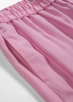 Jupe-culotte douce en viscose mélangée