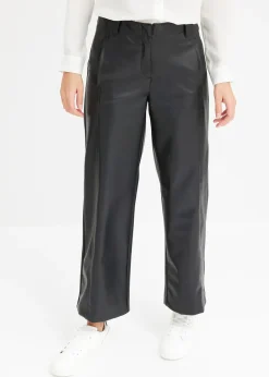 Jupe-culotte en tissu enduit
