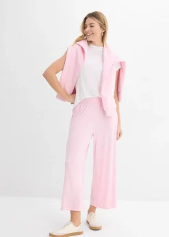 Jupe-culotte en viscose fluide