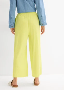 Jupe-culotte en viscose fluide