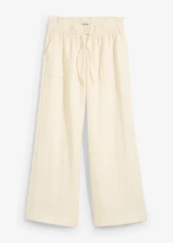 Jupe-culotte fluide en Lyocell mélangé
