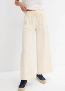 Jupe-culotte fluide en Lyocell mélangé