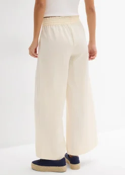 Jupe-culotte fluide en Lyocell mélangé