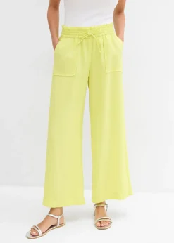 Jupe-culotte fluide en Lyocell mélangé