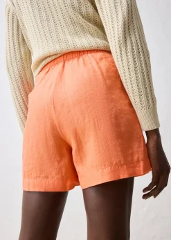 Jupe-short 100% lin