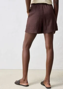 Jupe-short 100% lin