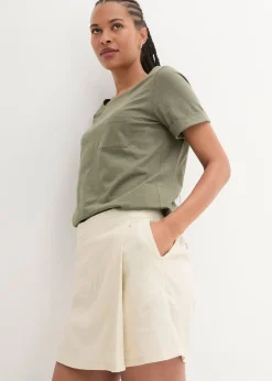 Jupe-short en lin