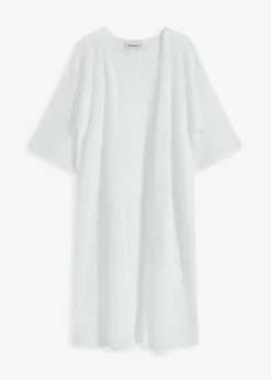 Kimono de plage transparent