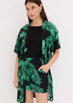 Kimono en viscose fluide