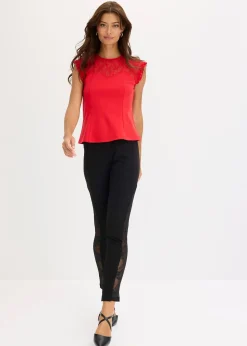 Legging à dentelle