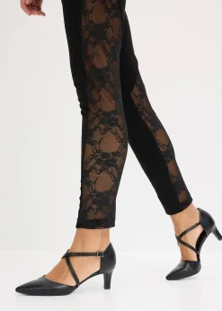 Legging à dentelle