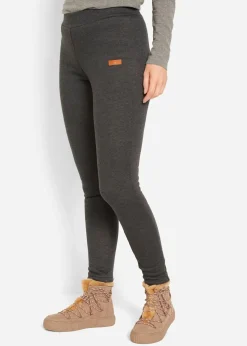 Legging chaud avec doublure peluche