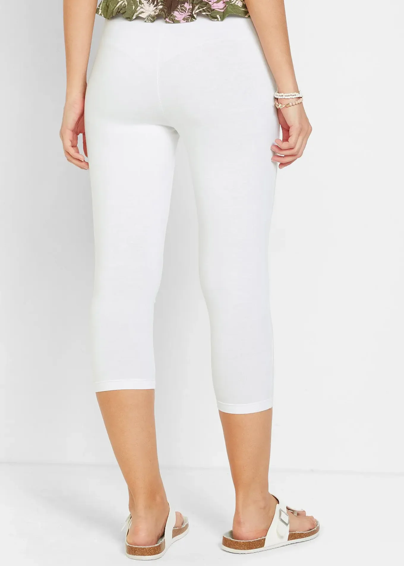 Legging corsaire à taille extensible