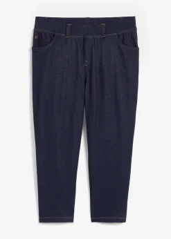 Legging corsaire imitation jean