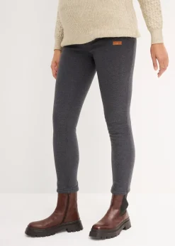Legging de grossesse avec doublure peluche, Slim Fit