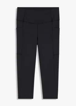 Legging de sport confortable, longueur corsaire, avec poche pour le portable, séchage rapide