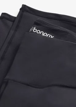 Legging de sport en matière toucher coton, coupe droite