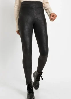 Legging thermique enduit