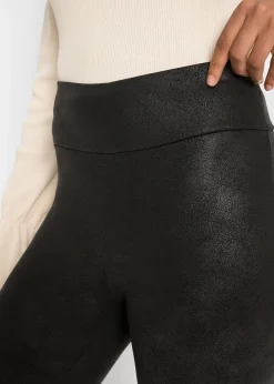 Legging thermique enduit