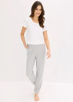 Léger pantalon d’intérieur en matière côtelée