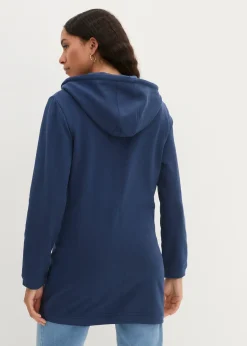 Long sweat zippé avec poches zippées