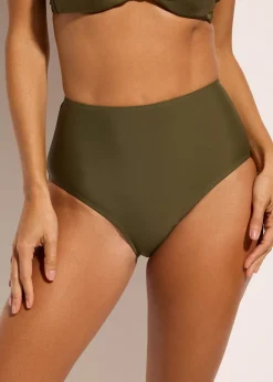 Lot de 2 bas de maillot taille haute