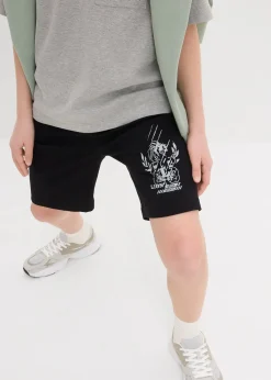 Lot de 2 bermudas en jersey coton