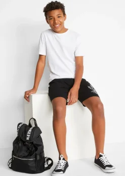 Lot de 2 bermudas en jersey coton