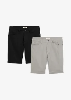 Lot de 2 bermudas extensibles, Regular