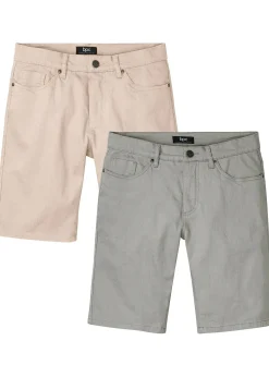 Lot de 2 bermudas extensibles, Regular
